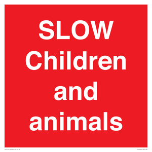 SLOW Children and animals